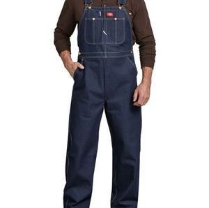 Dickies Indigo Overalls Bibs 30x30 NWT